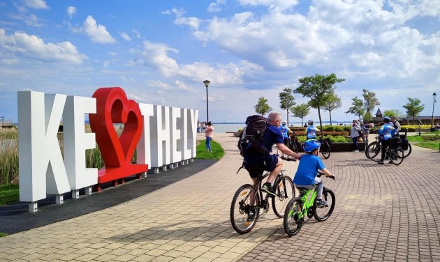 A harmadik európai színvonalú kerékpáros központ nyílik meg a Balatonnál