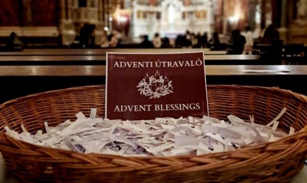 Adventi útravaló várja a Szent István Bazilikába betérőket