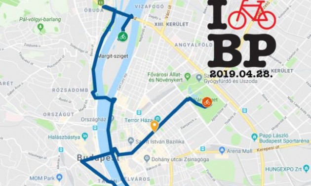 Bringabarát Budapestért I bike felvonulás