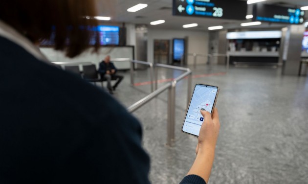 Navigációs applikáció segíti a látássérült utasokat a budapesti repülőtéren