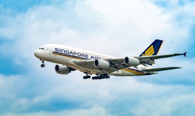 2050-re elérné a nulla szén-dioxid-kibocsátást a Singapore Airlines