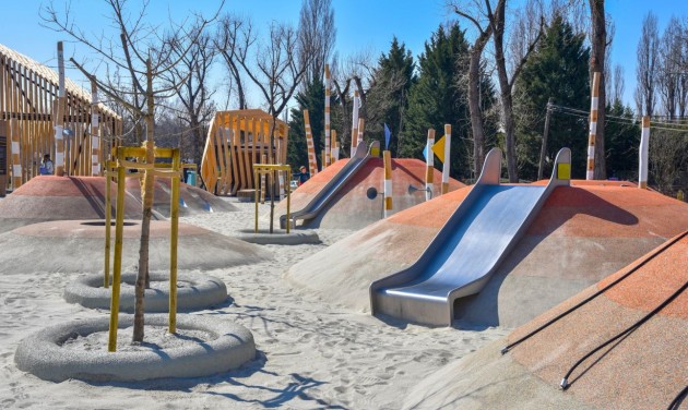 A Víz Világnapján adták át Budapest legújabb parkját