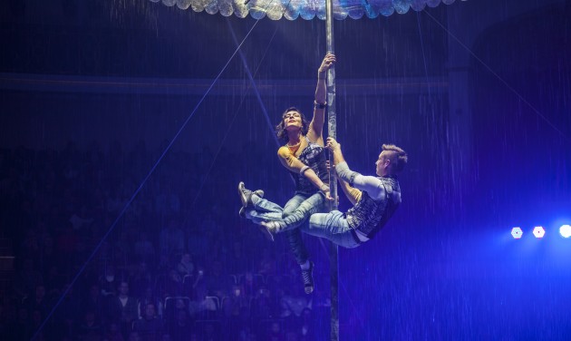 Vízi cirkusz a Fővárosi Nagycirkuszban