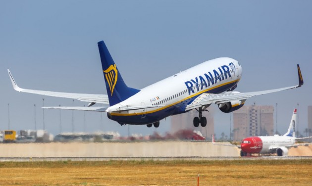 Birminghambe és Alicantéba is repül Budapestről a Ryanair október végétől