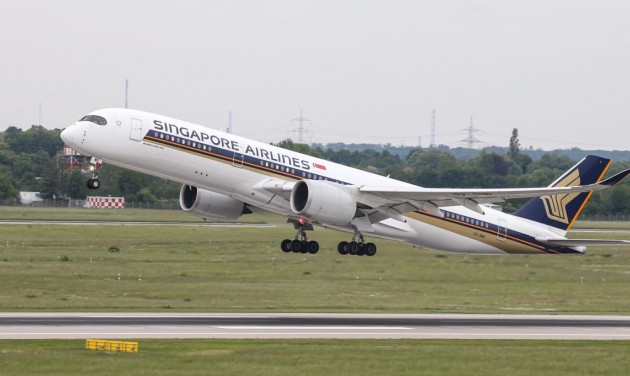 Rekordnyereséggel zárta üzleti évét a Singapore Airlines
