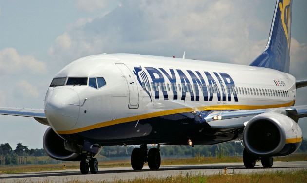 A járattörlések ellenére még nem csökkent a Ryanair utasforgalma