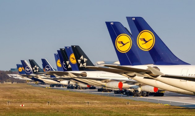 Minden tizedik járatát törli a Lufthansa a munkaerőhiány miatt