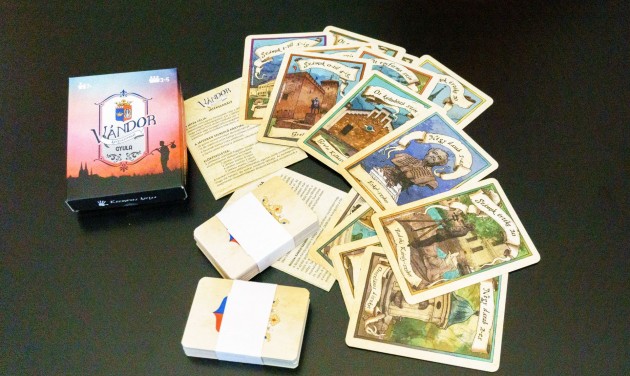 Játék és szuvenír egyben: elkészült a gyulai Vándor kártya