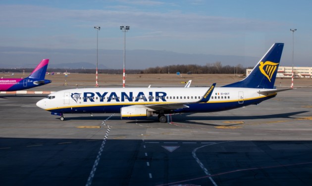 Nem fizette be a 300 millió forintos bírságot a Ryanair