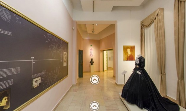 Virtuálisan is bejárhatjuk a kecskeméti Cifrapalota Sisi-kiállítását