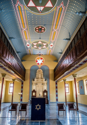 A felújított ortodox zsinagóga