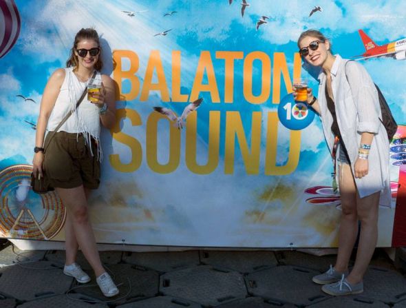 Osztrák bloggerek a Balaton Soundon